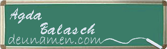 Agda Balasch Visitenkarte